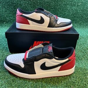 DS Jordan 1 low OG Black Toe
